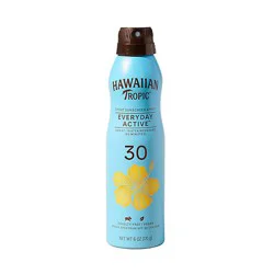 Hawaiian Tropic Everyday Active Clear Spray Reef Friendly Sunscreen Broad Spectrum Spf 30 - 6 Oz