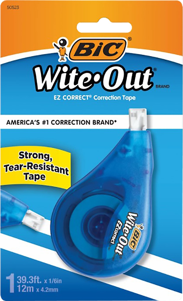 slide 2 of 3, BIC Wite-Out Correction Tape 1 ea, 