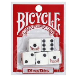 Bicycle Dice - 5 Package