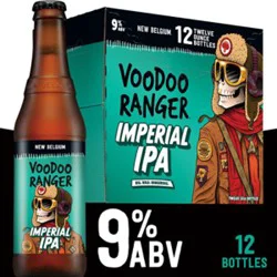 New Belgium Brewing Voodoo Ranger Imperial Ipa Beer 9% Abv Bottles - 12-12 Fl. Oz.