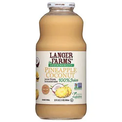 L&a Juice Pineapple Coconut - 32 Fl. Oz.