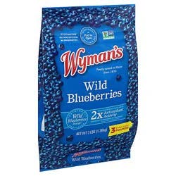 Wymans Blueberries Wild - 3 Lb