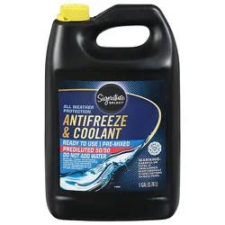 Signature Select Coolant & Anti Freeze Ready To Use - 1 Gallon