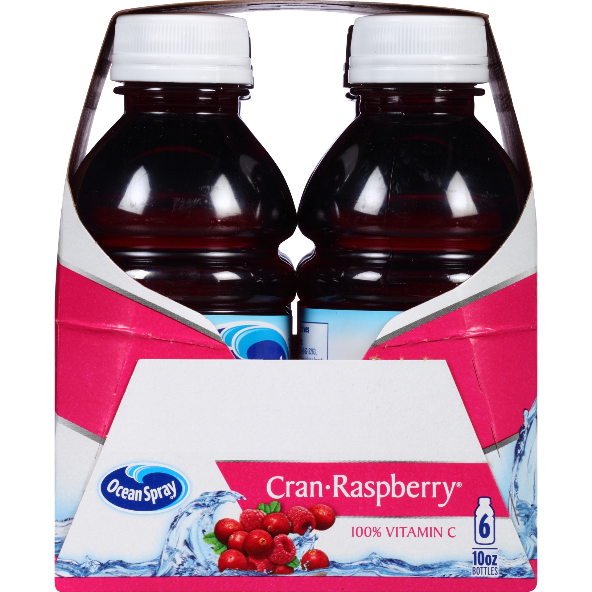 slide 6 of 8, Ocean Spray Cran-Raspberry Juice, 6 ct; 10 fl oz