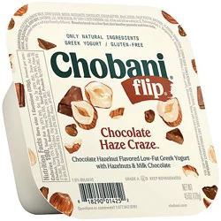 Chobani Flip Chocolate Hazelnut Haze Craze Low-Fat Greek Yogurt - 4.5 Oz