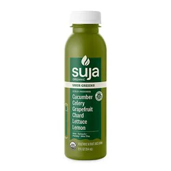 Suja Organic Uber Greens Cold Pressed Juice Drink Bottle - 12 Fl. Oz.