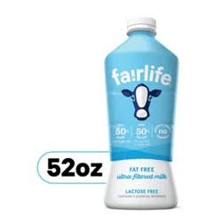 Fairlife Milk Ultra-Filtered Fat Free - 52 Fl. Oz.