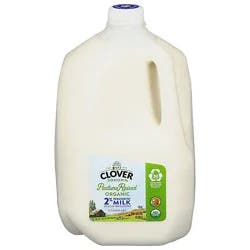 Clover Organic Milk Reduced Fat 2% - Gallon