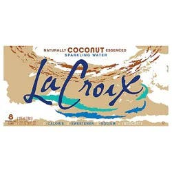 Lacroix Coconut Sparkling Water- 8-12 Fl. Oz.