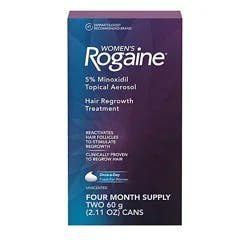 Rogaine Hair Regrowth Treatment Foam Women - 2-2.11 Oz