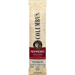 Columbus Pepper Salame Chub - 8 Oz