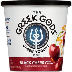 Greek Gods Greek Yogurt Black Cherry - 24 Oz