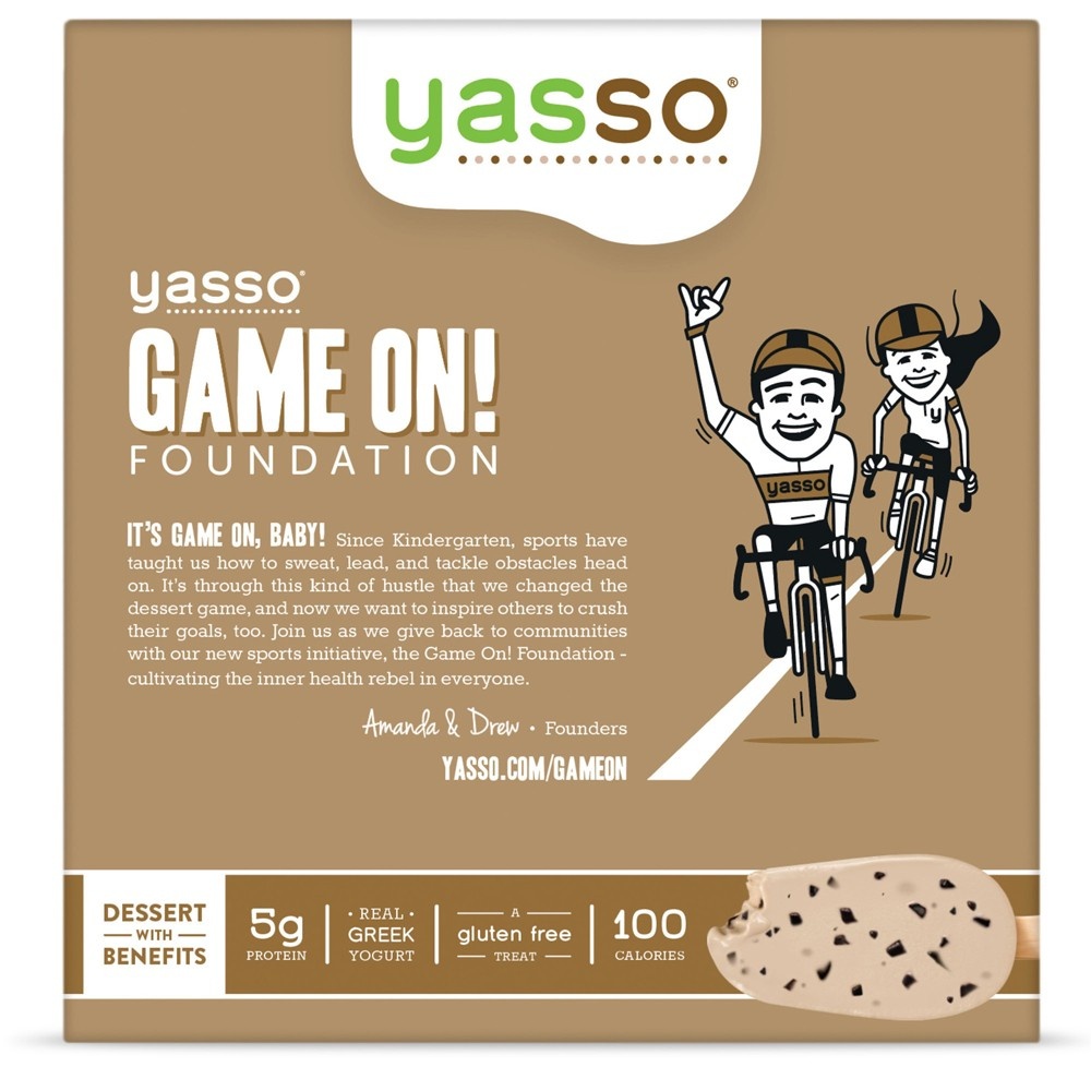slide 3 of 6, Yasso Frozen Greek Yogurt - Coffee Chocolate Chip Bars - 4ct, 