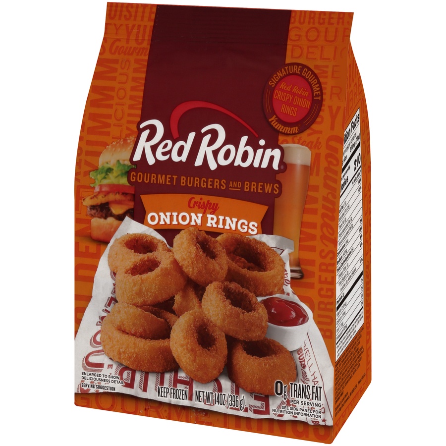 slide 3 of 8, Red Robin Crispy Onion Rings, 14 oz