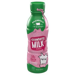 Shamrock Farms Milk Reduced Fat 2% Strawberry - 12 Fl. Oz.
