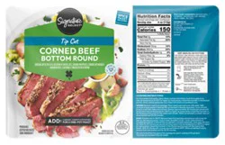 Signature Select Beef Corned Beef Round Tips - 3.50 Lb