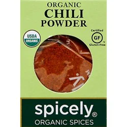 Spicely Organic Spices Chili Powder Ecobox - 0.45 Oz