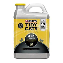 Tidy Cats Cat Litter Clumping 4-In-1 Strength Tub - 20 Lb