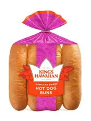 King's Hawaiian Original Hawaiian Sweet Hot Dog Buns - 12 Oz