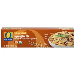 O Organics Macaroni Product Spaghetti 100% Whole Wheat - 16 Oz