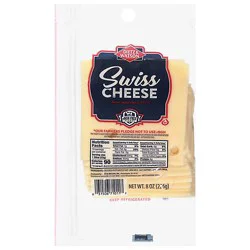 Dietz & Watson Cheese Swiss Pre Sliced - 8 Oz