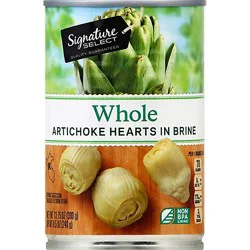 Signature Select Artichokes Whole - 13.75 Oz