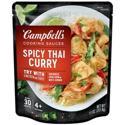 Campbell's Cooking Sauces Spicy Thai Curry - 11 Oz
