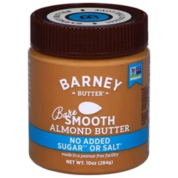 Barney Butter Almond Butter Bare Smooth - 10 Oz