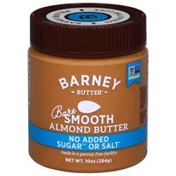 Barney Butter Almond Butter Bare Smooth - 10 Oz