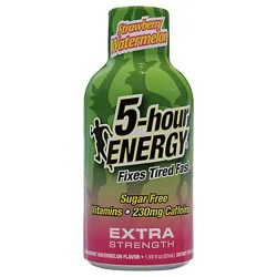 5-Hour Energy Strawberry Watermelon Extra Strength Shot - 1.93 Fl. Oz.