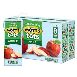 Motts For Tots Apple Juice Box - 8-6.75 Fl. Oz.