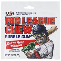Big League Chew Bubble Gum Outta Here Original - 2.12 Oz