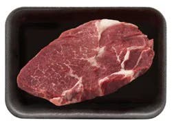 Usda Choice Beef Chuck Cross Rib Steak Boneless Thin - 1 Lb