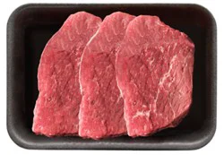 Usda Choice Beef Bottom Round Steak Thin - 1 Lb