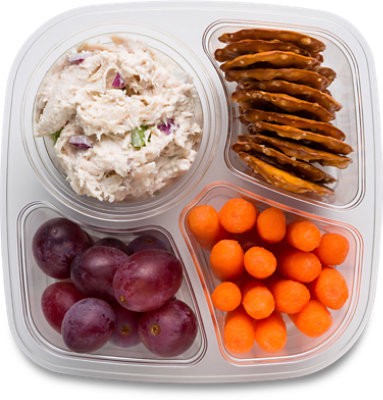 slide 1 of 1, Readymeals Chicken Salad Quad - Ready2eat - Each, 1 ct