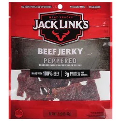 Jack Links Beef Jerky Peppered - 2.85 Oz