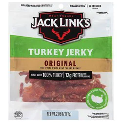 Jack Links Turkey Jerky Original - 2.85 Oz