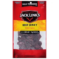 Jack Links Beef Jerky Teriyaki Mega Pack - 8 Oz