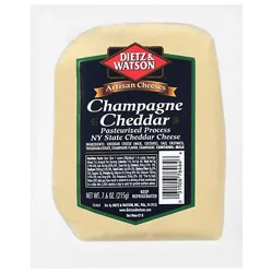 Dietz & Watson Cheese Champagne Cheddar - 7.6 Oz