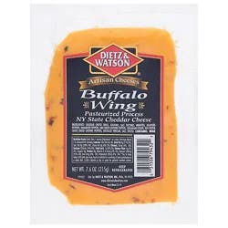 Dietz & Watson Cheese Cheddar Buffalo Hot Wing - 7.6 Oz