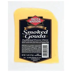 Dietz & Watson Smoked Gouda Cheese - 7.6 Oz