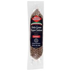 Dietz & Watson Peppered Baby Genoa - 7 Oz