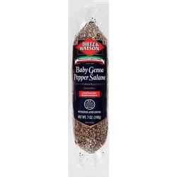 Dietz & Watson Peppered Baby Genoa - 7 Oz