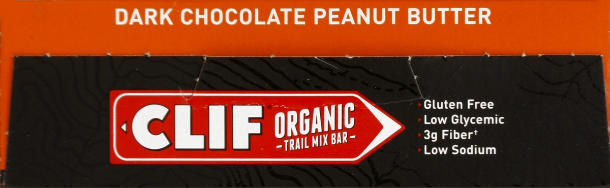 slide 2 of 4, CLIF Dark Chocolate Peanut Butter Organic Trail Mix Bar, 4 ct; 1.41 oz