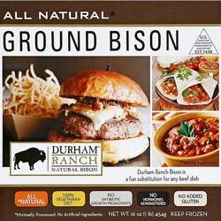 Durham Ranch Ground Bison - 1 Lb