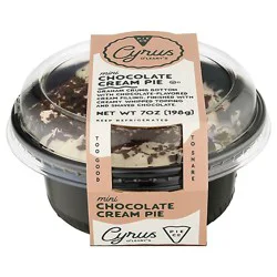 Cream Pie Chocolate Single Serve - Each