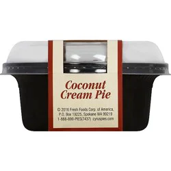Cyrus Olearys Cream Pie Coconut Single Serve - Each