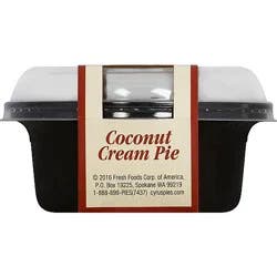 Cyrus Olearys Cream Pie Coconut Single Serve - Each