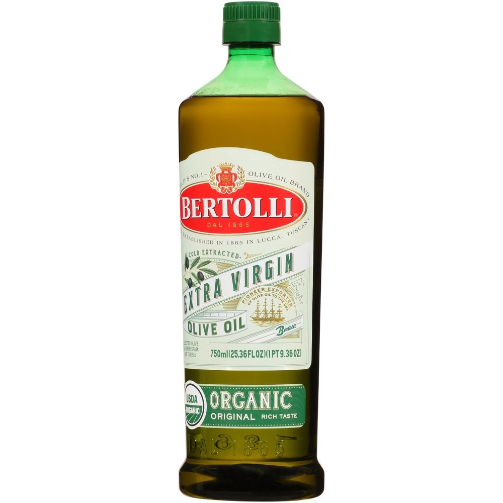 slide 2 of 4, Bertolli Organic Extra Virgin Olive Oil Rich Taste - 25.36oz, 25.5 oz