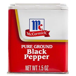 Mccormick Pure Ground Black Pepper - 1.5 Oz